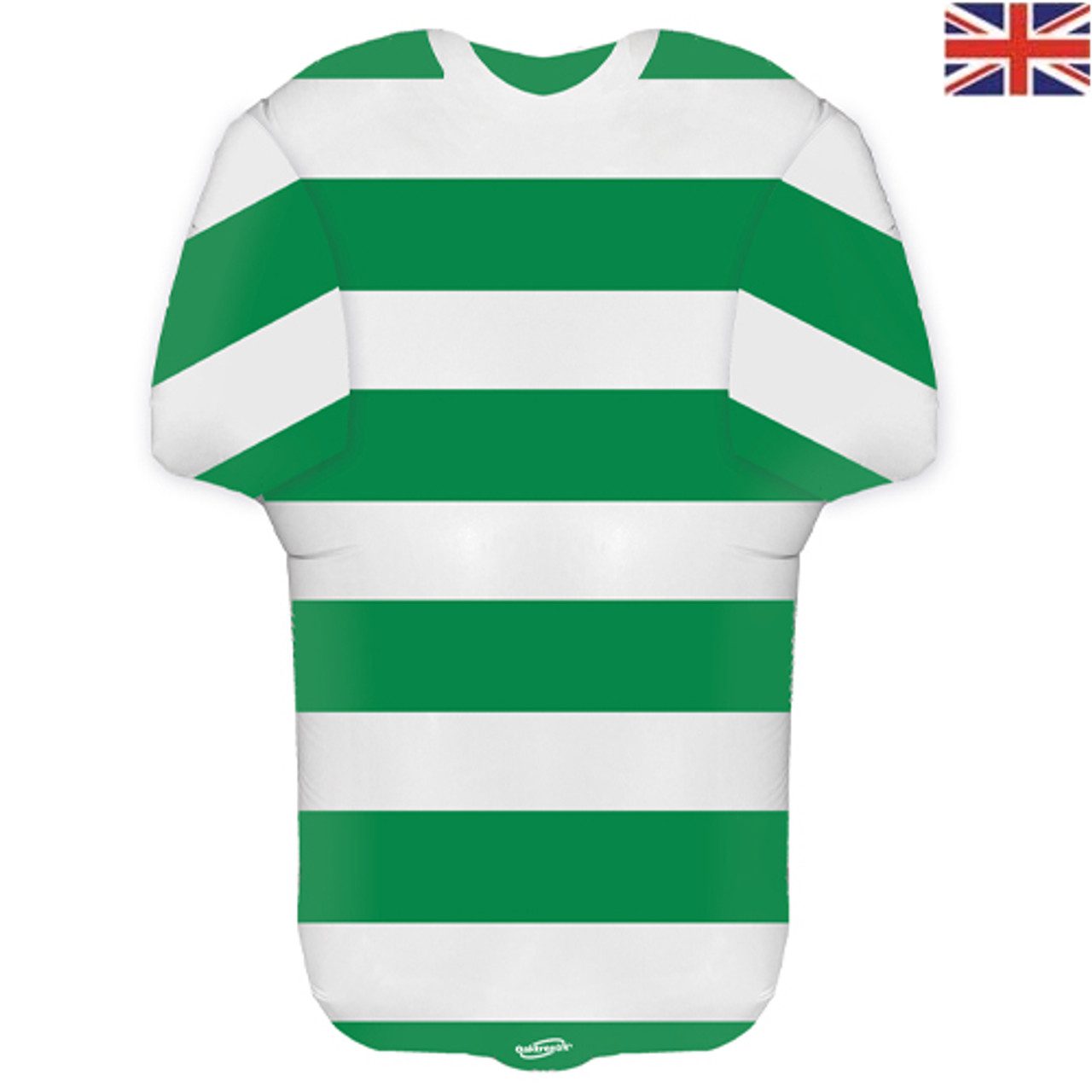 Oaktree 24 inch Green White Sports Shirt Foil Balloon_613379-500__95196